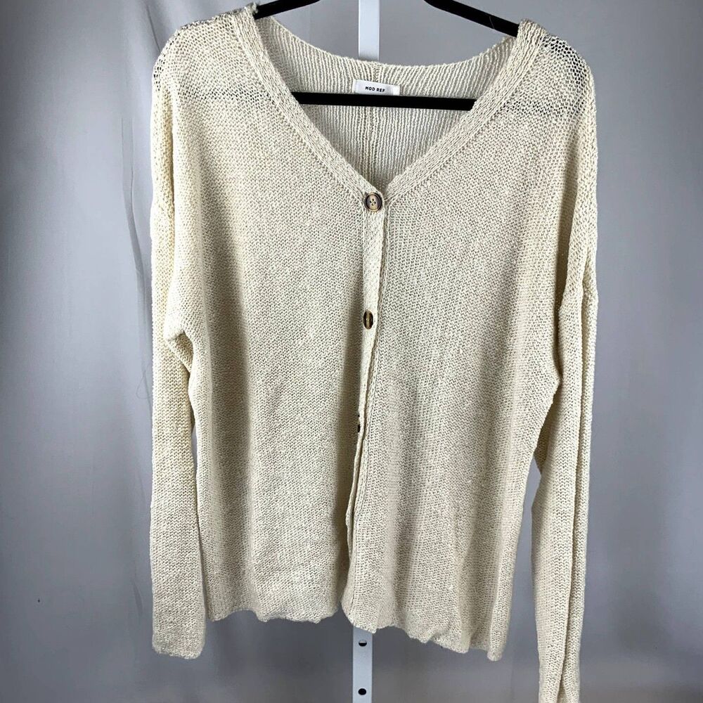 Nwot! Mod Ref (Vici Collection) Button Up V-Neck … - image 1